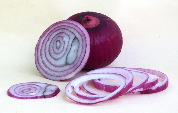 Onions cutted